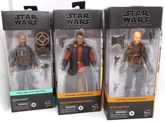 Star Wars The Black Series Figures Migs Mayfield, Mag. Greef Karga, Bodhi Rook