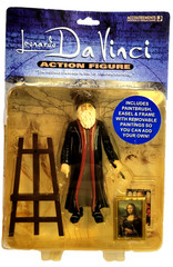 Leonardo Da Vinci Action Figure (2005, Accoutrements for Fun)