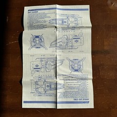 Vintage GI Joe Cobra ARAH Large Set Of Original Blueprints Canadian Released
