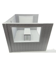 1:10 Scale Replica The Dark Knight Interrogation Room Diorama for 7 inch Figures