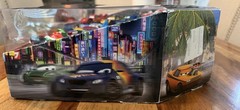 Disney Store Cars Mega Deluxe World Of Racing Die Cast Car Set Hudson Hornet New