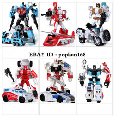 New Deformable Robot Defensor HZX 5 In 1 Action Figure IDW G1 KO 13″ Kids Toys