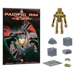 Pacific Rim Cherno Alpha Jaeger 4 Inch Figure Playset & Comic Book McFarlane