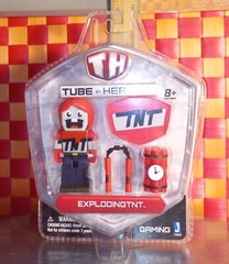 Tube Heroes, action figure, New in package, ExplodingTNT, 3″ H by Jazwares