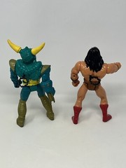 Conan The Adventurer Action Figure Lot Of Two, Conan And Wrath Amon, Used