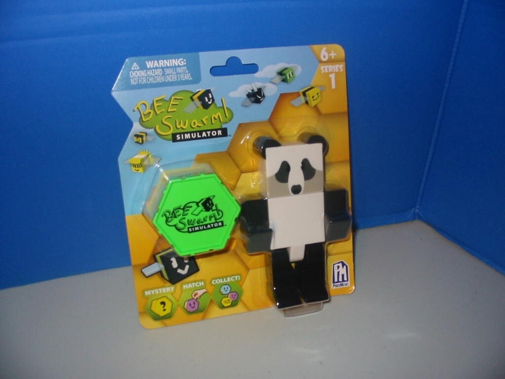 Bee Swarm Simulator Panda Bear Action Figure Factory Sealed Phatmojo Series 1