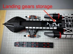 Mark MK-IX MK IX Hawk Space 1999 Display Model 19in. (SPACE BLACK LARGE)