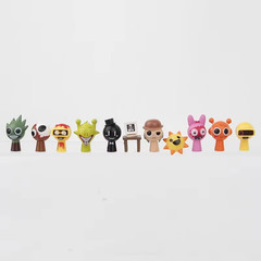 48Pcs 3cm Mini Sprunki Action Figure Cartoon Model Doll Figurines Kids Gift Set