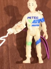 Real Ghostbusters Action Figure ECTO GLOW EGON & Peter KENNER