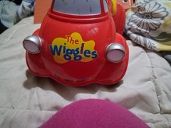 Vintage & Rare The Wiggles Big Red Car Hard Plastic and 4 Original Figures 2003