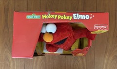 Vintage 2002 Sesame Street Hokey Pokey Elmo with Original Box Works