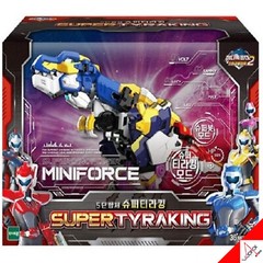 Miniforce Super Dino Power 2 SUPER TYRAKING 5-Dino Integration Transformer Robot