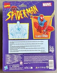 Marvel Legends Scarlet Spider Spider-Man Retro Series Action Figure New Mint