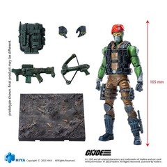 HIYA Toys Exquisite Mini 1/18 G.I. Joe Beach Head Action Figure Brand New