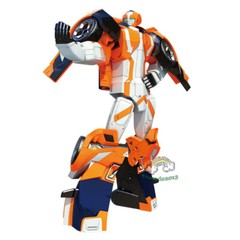 Tobot V Galaxy Detectives Alpha-Plus Transforming Sports Car Robot Figure Toy