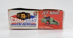 GI JOE COMANDOS EM ACAO JET-NAVE (SKY HAWK) 100% COMPLETE w/BOX BRAZIL ESTRELA