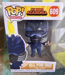 All for one Pop 609 – Anime – My Hero Academia Funko Pop! 2019 Vaulted+Protector