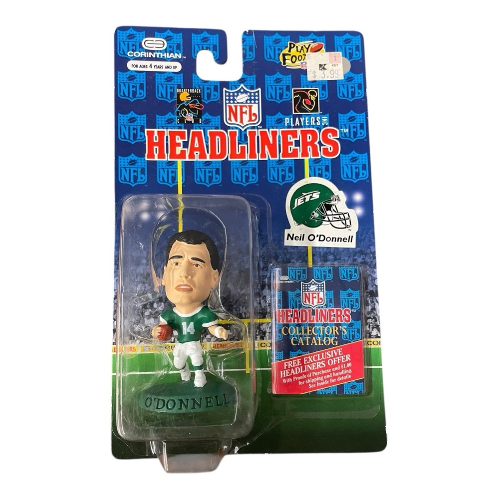 Neil O’Donnell #14 New York Jets Corinthian NFL Headliners 1996 Figure