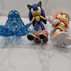 Sega Sonic Jakks Toy Figure Lot Chaos Tikal From Video Game Hedgehog Rare Set