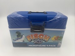 PhatMojo Fisch Collectible Action Figure Playset 4 PVC Figures w/ DLC