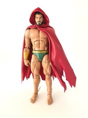 KC-HC-TE-RD: 1/12 Wired Hooded Cape for 6″ ~ 7″ action figures (red, tattered)