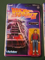 Back To The Future 2 Marty Mcfly + Doc Brown, Super7 ReAction 3.75″ Figures BTTF