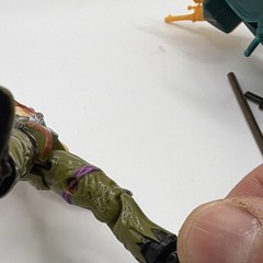 VINTAGE 1987 GI JOE Air Skiff COMPLETE WEAPONS LOT Zanzibar Dreadnok ARAH Broken