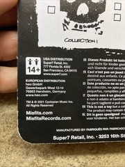 Super 7 The Misfits Fiend STATIC AGE 2018 Reaction Figure Purple Translucent
