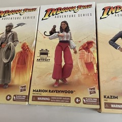 Lot of 4 Indiana Jones Adventure Series 6″ Figures Sallah Kazim Marion Toht NEW