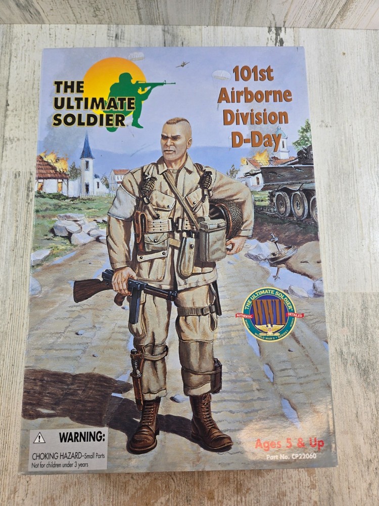 Ultimate Soldier 21st Century 101st Airborne Division D-Day 12″ CP22060 1999