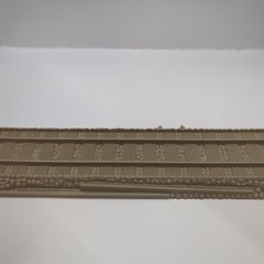 Thomas The Train Gullane Track 8.5″ Tan Straight Replacement Part Rails On Side
