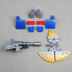 3D DIY Rear Cover Filler Gun Axe Weapon Upgrade Kit For SSGE WFC03 OP Prime