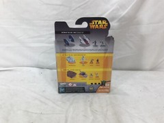 2005 Star Wars Micro Machines Vehicles Series Tie Fighter vs A-Wing & Figure NEW