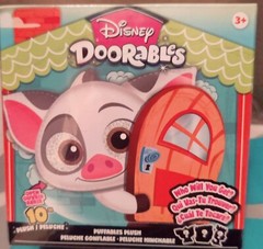 Disney Doorables Puffable Plush 10 inch Moana Mystery Pack for ages 3 and up