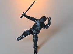 Vintage GI Joe Snake Eyes V2 Complete with File Card 1985 Hasbro