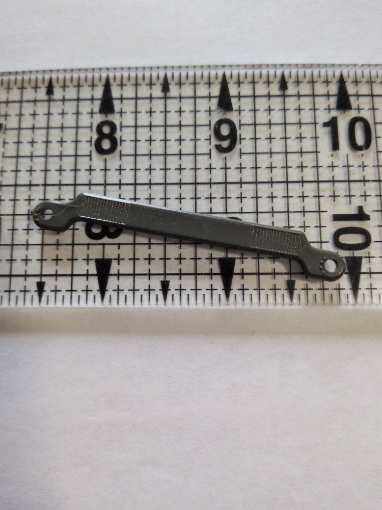 Vintage GI Joe Vehicle Part Killer Whale Hovercraft Vertical Vane Link Bar