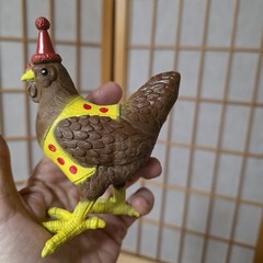Ankyo Target Party Farm Animal W/Party Hat LOT OF 5 Pig Cow Horse Chicken Sheep