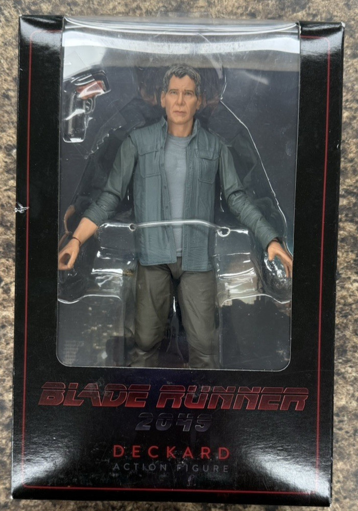 Blade Runner 2049 Deckard 7″ Action Figure Series 1 NECA 2017 Harrison Ford