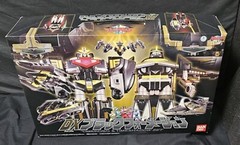 Bandai Timeranger DX TimeRobo & TimeShadow Black Formation Chogokin Un used