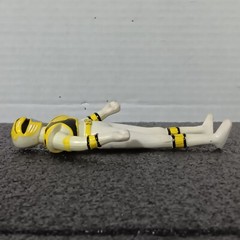 1994 POWER RANGERS White Ranger AF Bendable Rubber Bend-Em Jason David Frank VTG