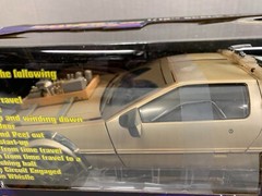 DIAMOND SELECT BACK TO THE FUTURE III RAIL READY DELOREAN TIME MACHINE NEW U.S.