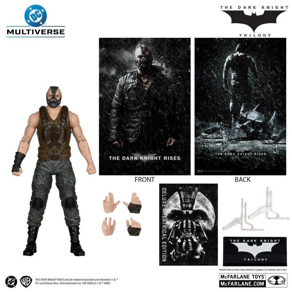 McFarlane DC Multiverse Bane (The Dark Knight Rises) Deluxe Theatrical Edition