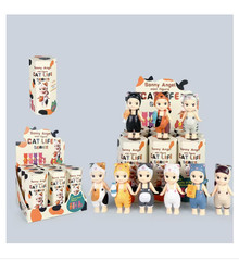 Sonny Angel 20th Anniversary Hippers Cat Life Blind Box Anime Figure Gift