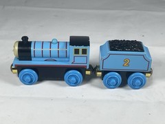 Thomas & Friends Wooden Train Tank Engine Edward Railway Gold Mags