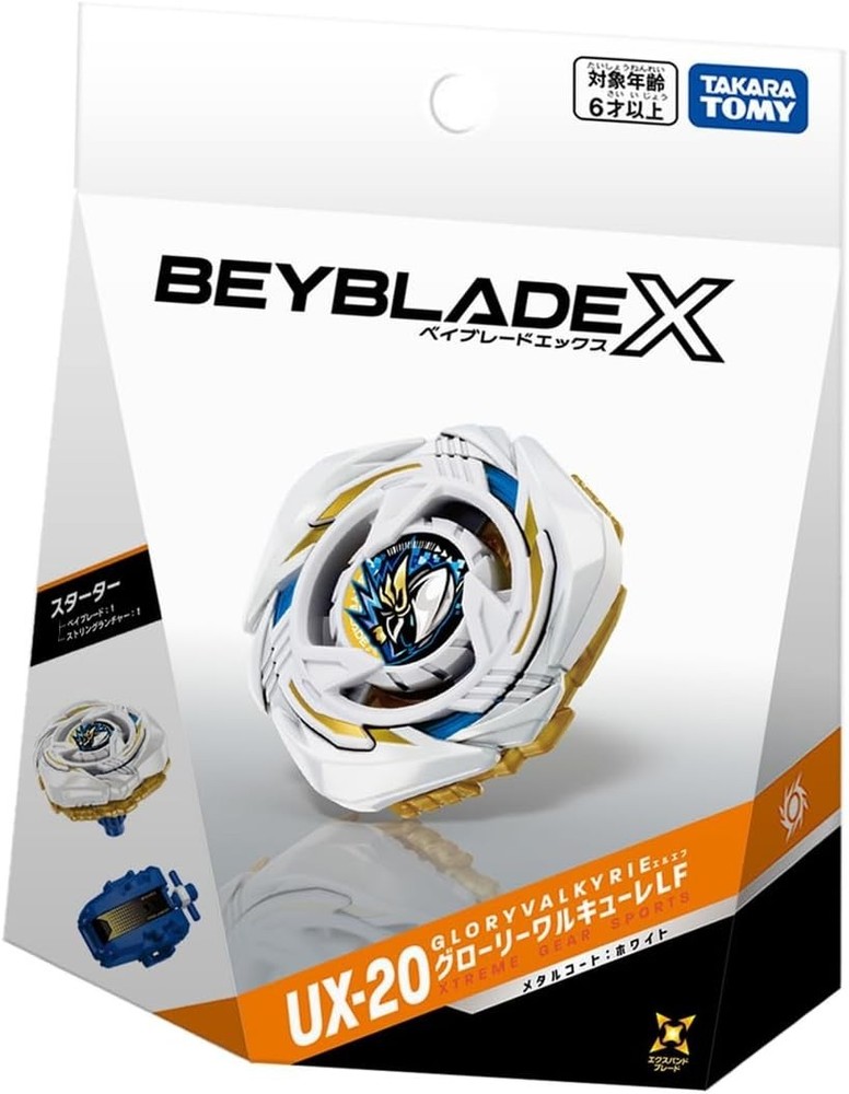 PRESALE Takara Tomy Beyblade X UX-20 Starter Glory Valkyrie LF Release 7/11