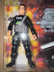 1993 Mattel Demolition Man Combat Cannon Spartan John Spartan Figure MOC Sealed