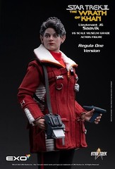 EXO-6 Star Trek The Wrath Of Khan Lt. Saavik Regula One Version 1:6 Scale Figure