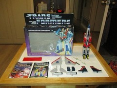Transformers G1 Decepticon Air Commander Starscream Almost Complete
