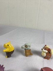 Vintage Tomy Pokemon Figures Lot of 6 Jigglypuff Nidoking Poliwhirl Growlithe