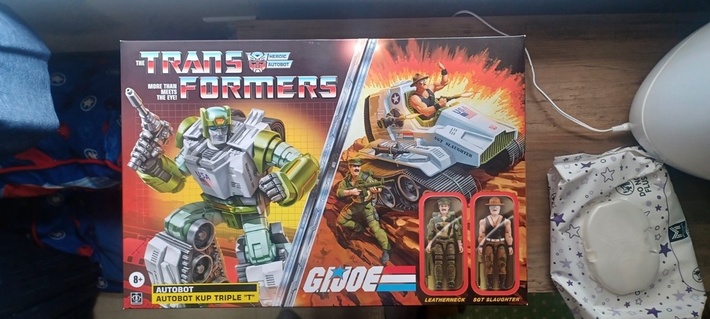 Hasbro 2024 Transformers Collaborative G.I. Joe Autobot Kup Triple “T”
